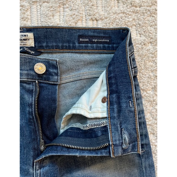 Citizens Of Humanity Rocket High Rise Premium Vintage Jeans - 25 - Picture 2 of 11